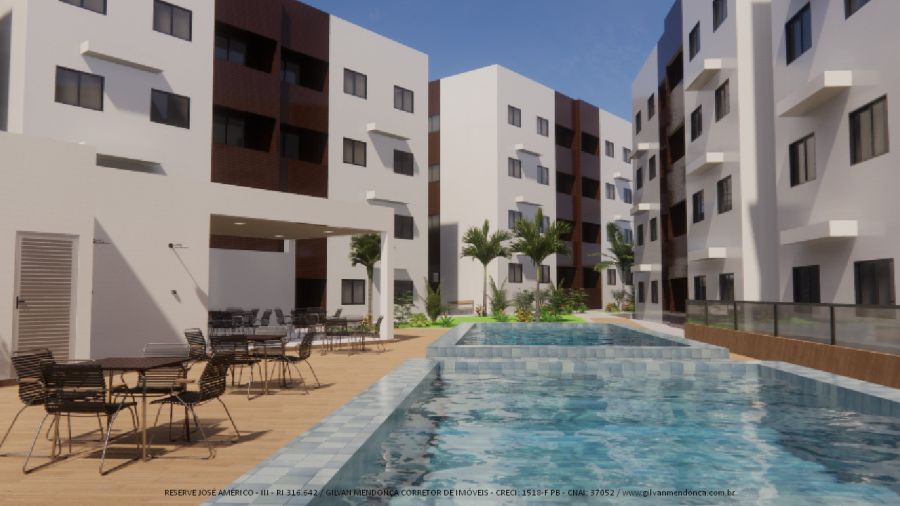 Apartamento - Venda - Jos� Am�rico, Cidade dos Colibris - Jo�o Pessoa - PB