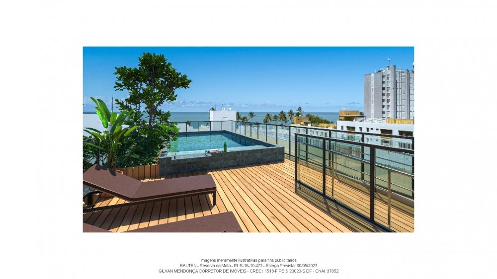 Flat - Lanamentos - Cabo Branco - Joo Pessoa - PB