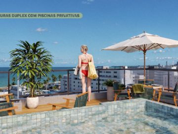 Apartamento Cobertura Duplex, Oceania, Joo Pessoa, Paraba