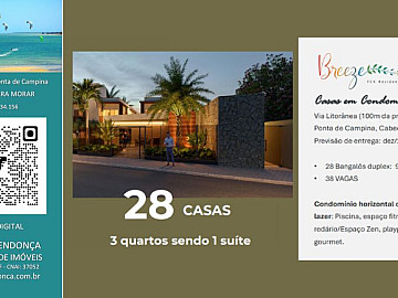 Breeze Fck Residence - Casa Duplex Decorada - Intermares