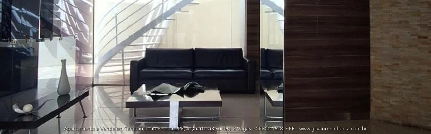 Apartamento  Venda em Tamba, Joo Pessoa - PB, 4 Quartos (3 Sutes), 2 Vagas - CRECI: 1518-F PB -