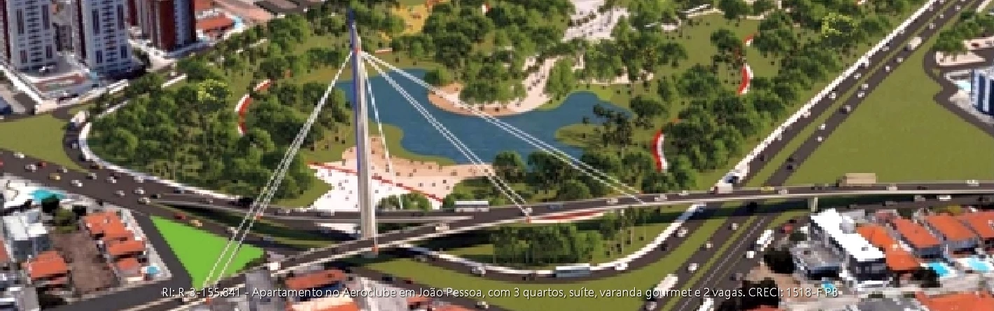 Apartamento no Aeroclube em Joo Pessoa, 3 quartos - RI: R-3-155.841 - CRECI 1518-F PB
